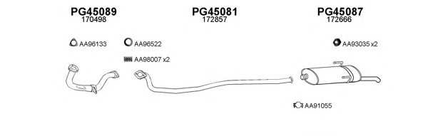 VENEPORTE 450335 Exhaust System